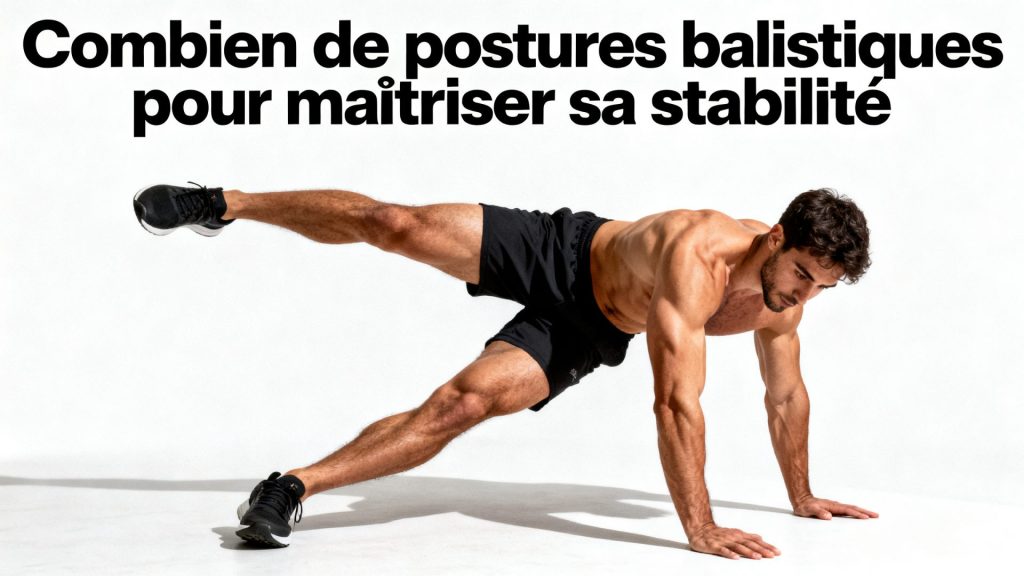 Combien de postures balistiques pour maîtriser sa stabilité avec texte