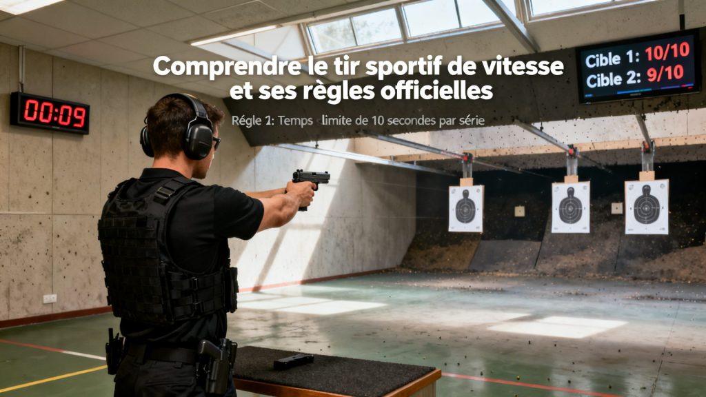 Comprendre le tir sportif de vitesse et ses règles officielles avec texte