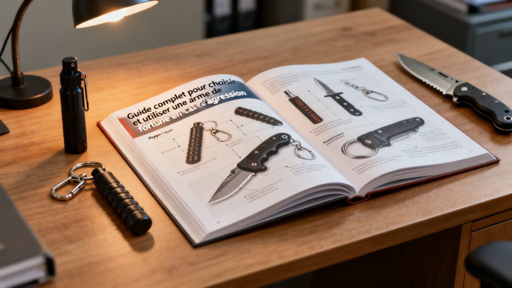 Guide complet pour choisir et utiliser une arme de fortune en cas d'agression sans aucun texte