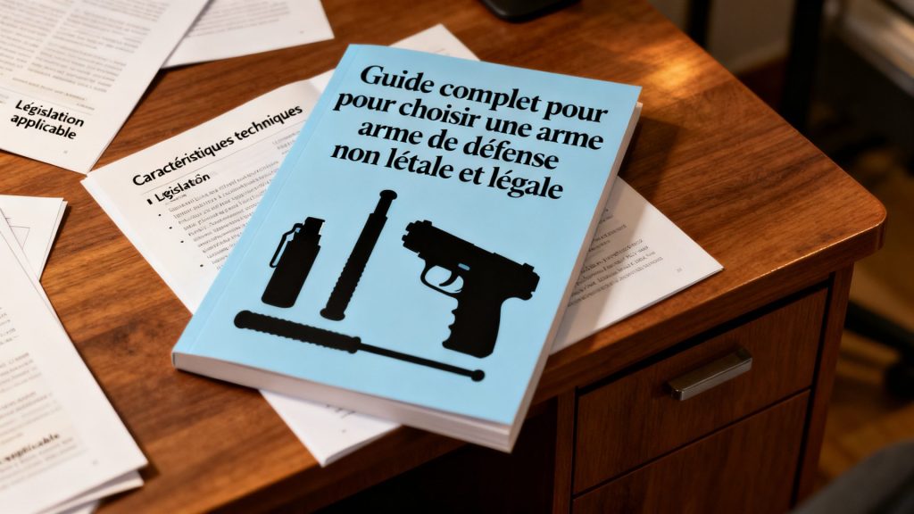 Guide complet pour choisir une arme de défense non létale et légale avec texte