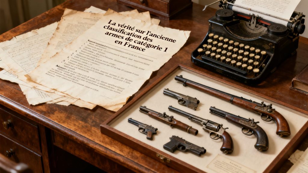 La vérité sur l'ancienne classification des armes de catégorie 1 en France avec texte