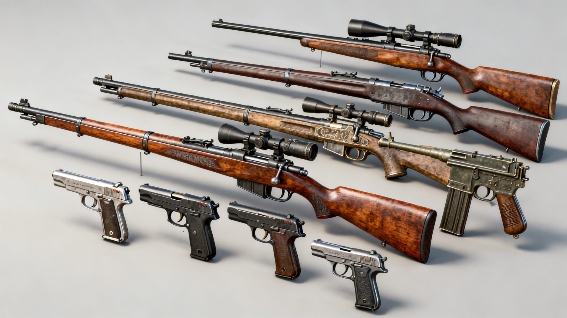 Les armes à feu les plus célèbres du tir sportif et de l&rsquo;histoire