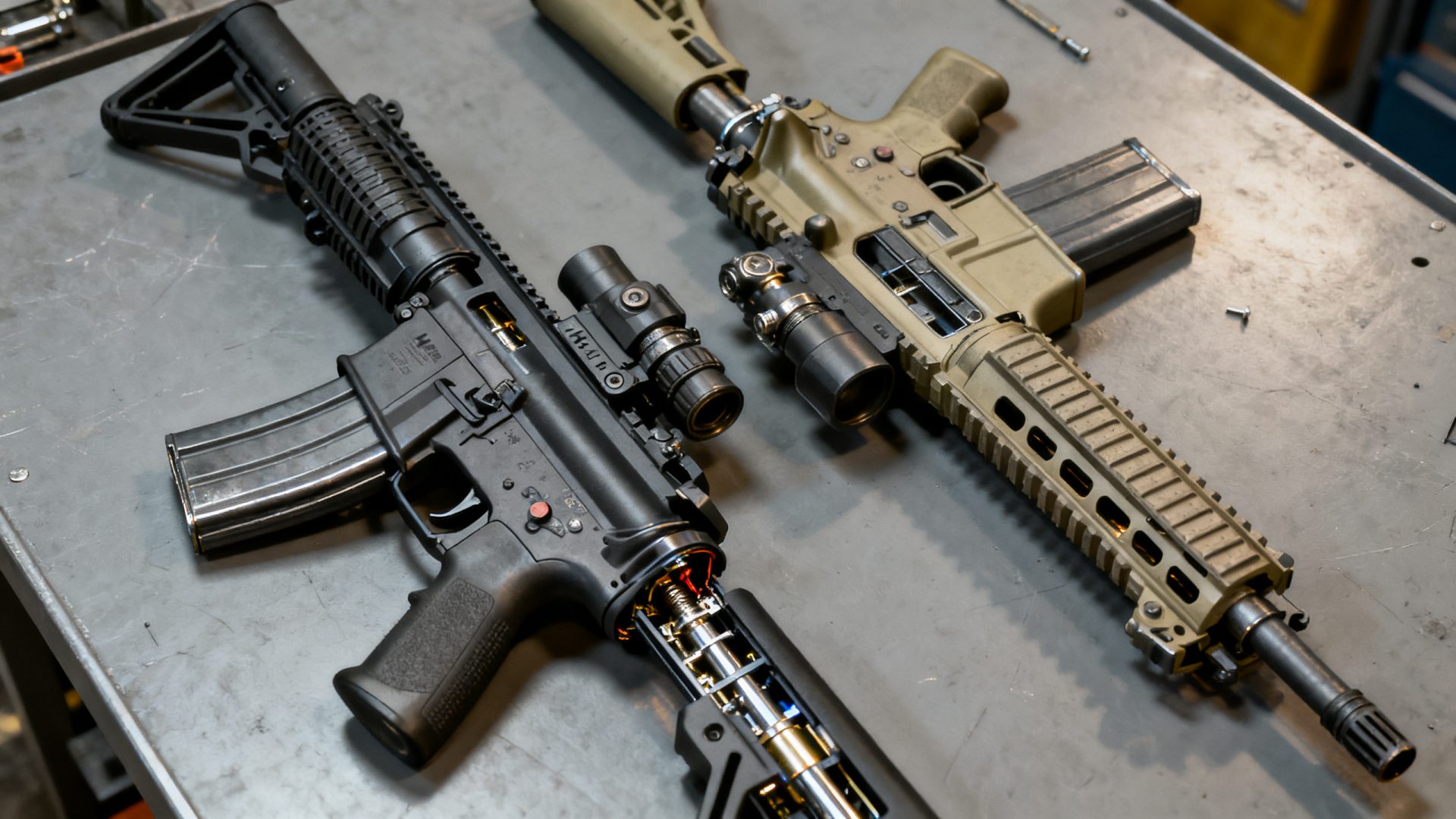 Le HK416 est-il un M4 : analyse des différences mécaniques