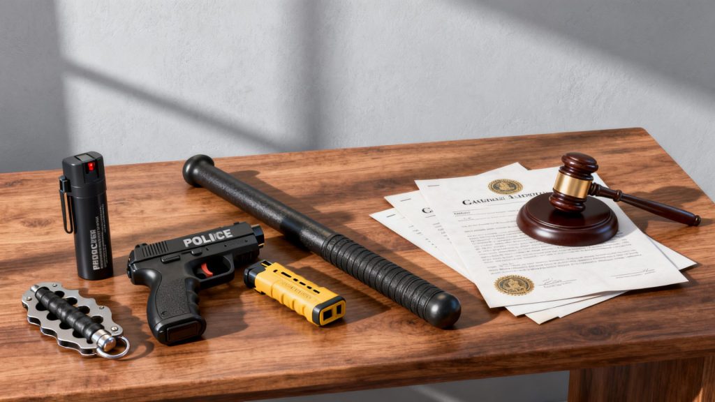 Tout savoir sur les armes non à feu : types, législation et usages.