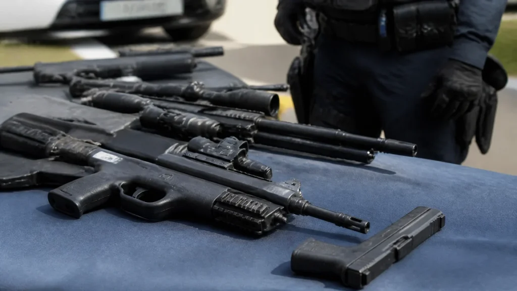 Quelles armes à feu utilise la gendarmerie ?