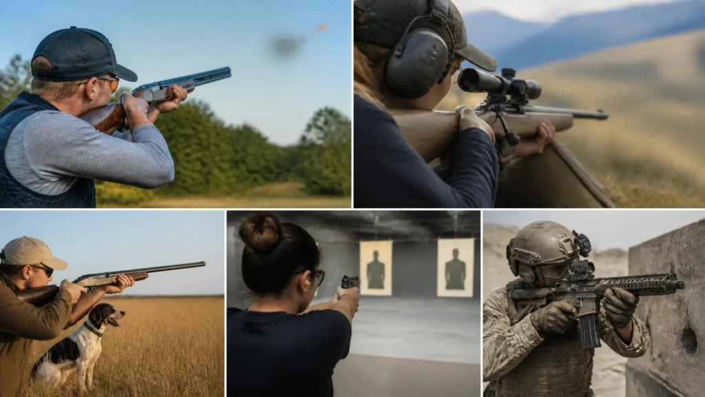 Quels sont les 5 types de tir ? Guide du tir sportif et de la chasse