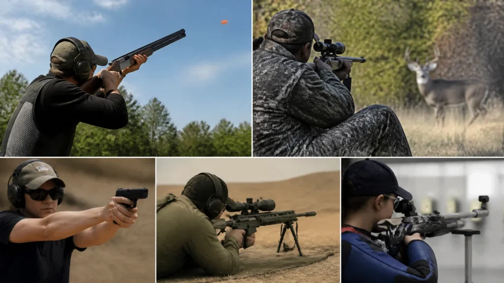 Quels sont les 5 types de tir ? Guide du tir sportif et de la chasse