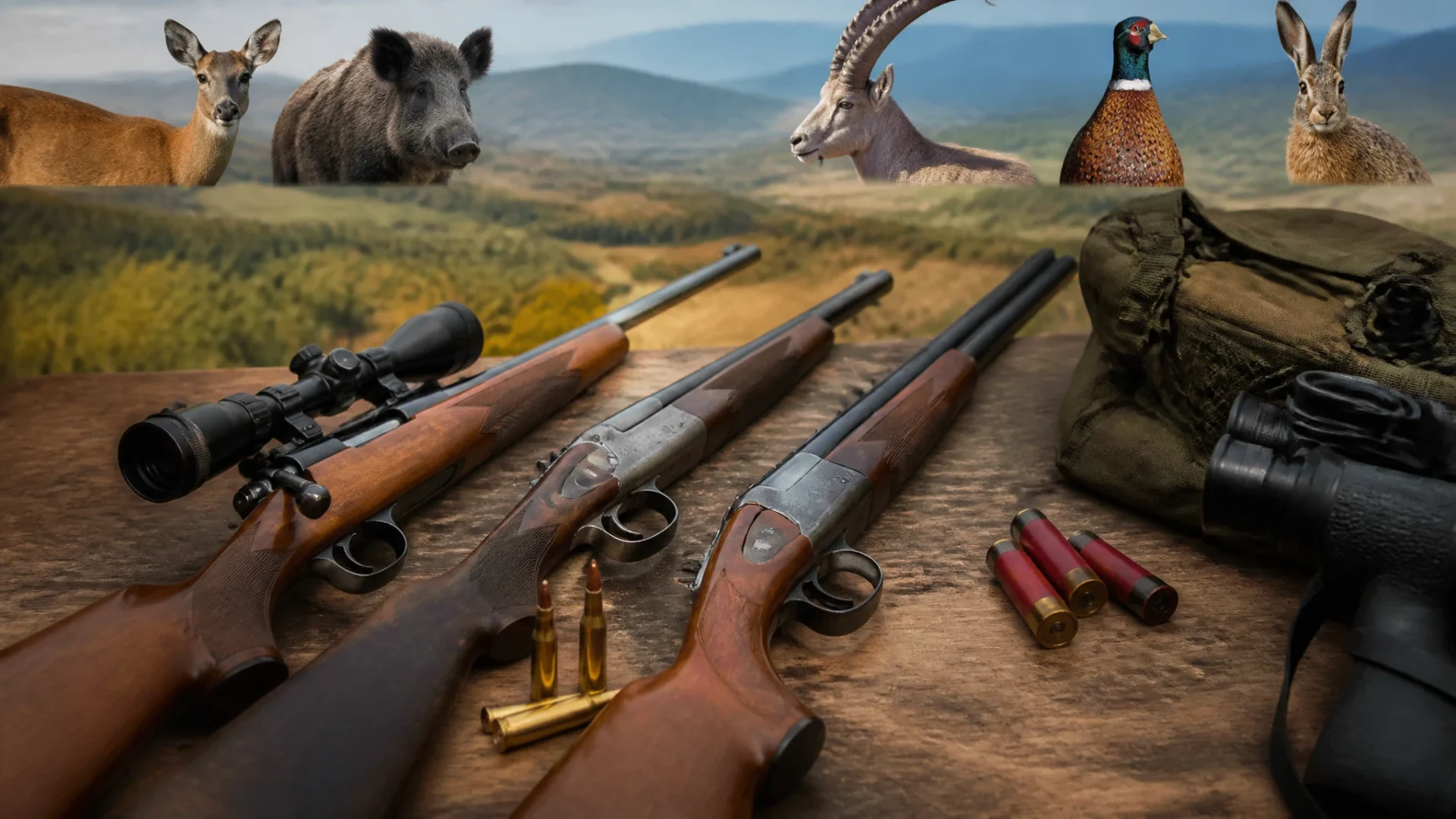 Quelle arme choisir pour la chasse selon le gibier et le terrain