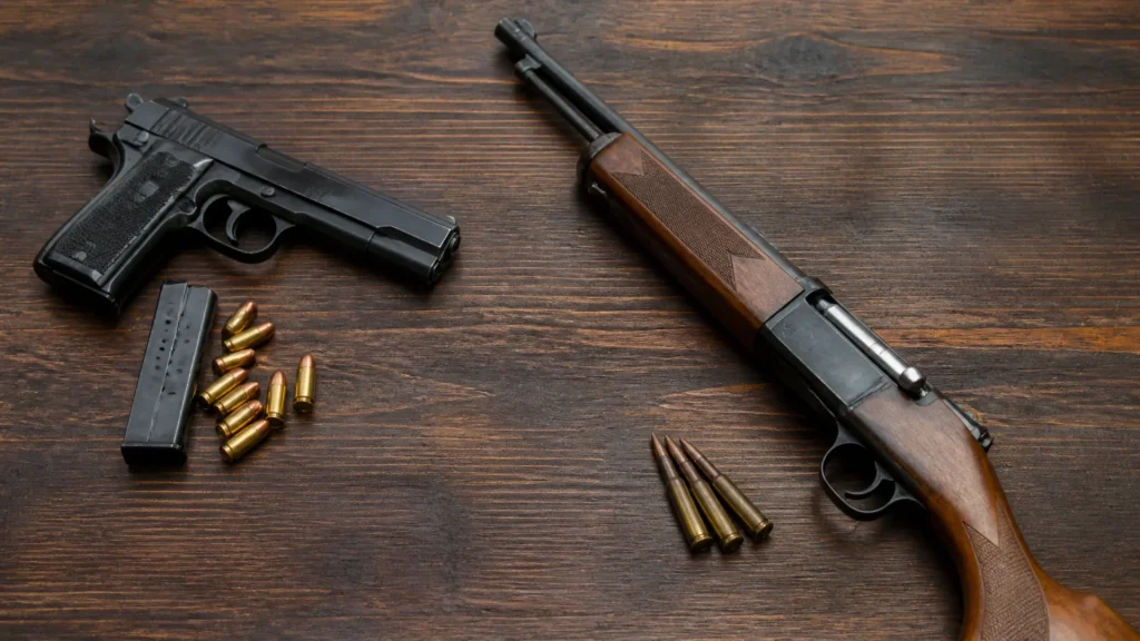 Armes de catégories B et D : règles de possession, de transport et de port
