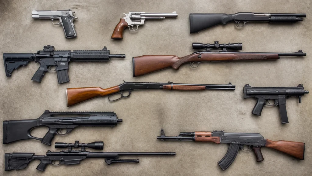 Quels sont les 10 types d'armes à feu ? Guide des familles et des mécanismes
